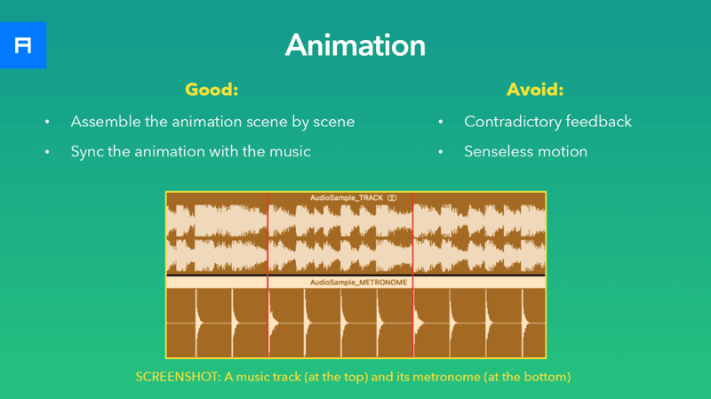 Animation: What is good and what to avoid